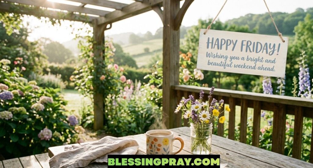 Beautiful Friday Morning Wishes to Brighten