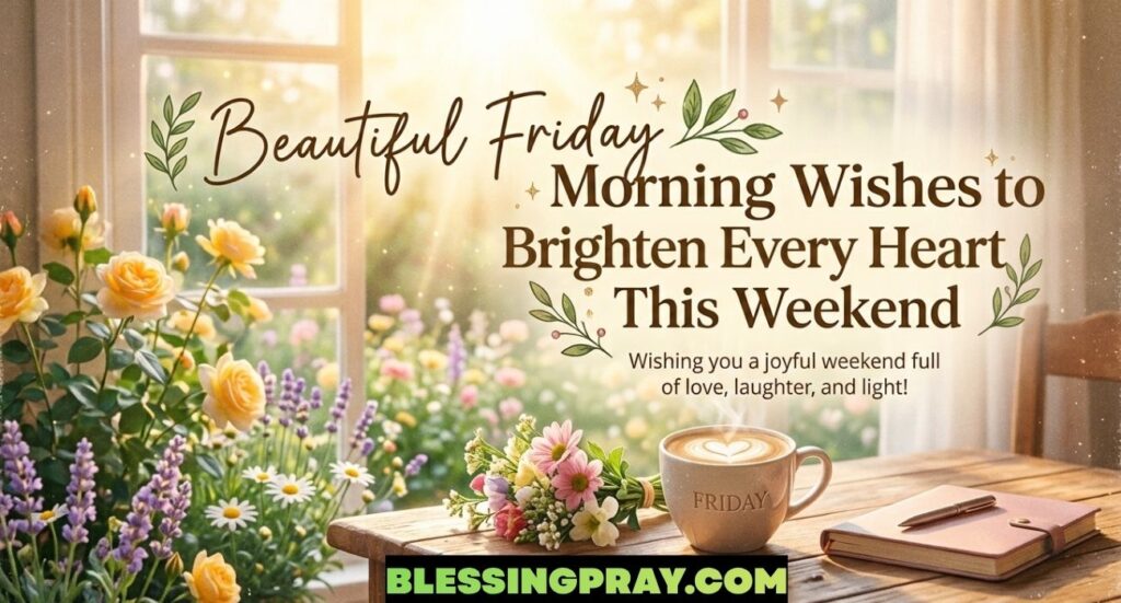 Beautiful Friday Morning Wishes to Brighten