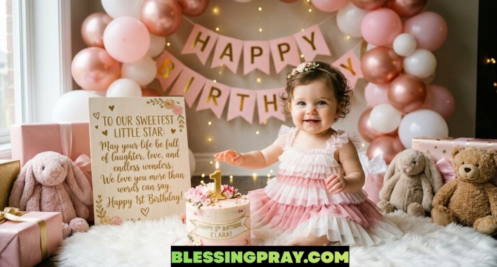Heart Touching Birthday Wishes for Baby Girl