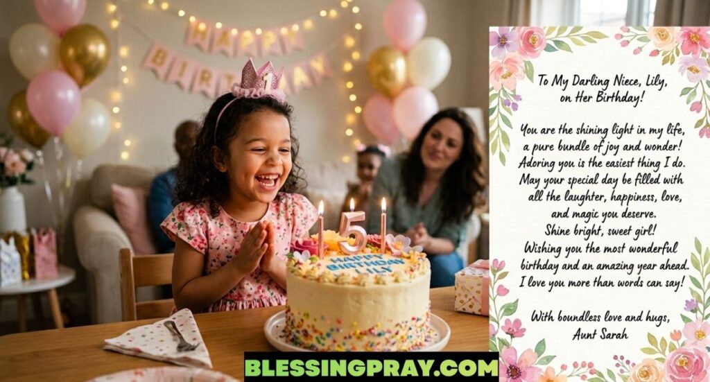 Touching Birthday Wishes for Niece from Aunt