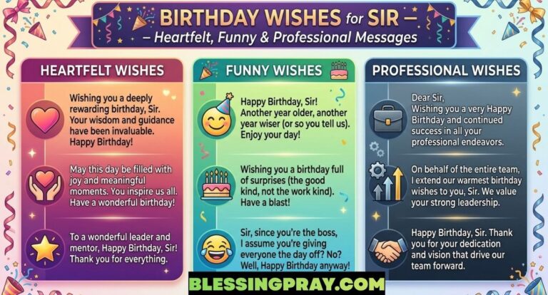 Birthday Wishes for Sir